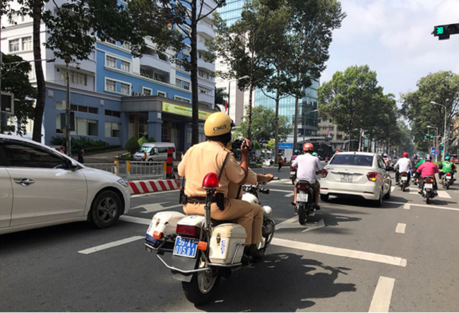 Duties and powers of traffic police in patrol and control from September 15, 2023, in Vietnam