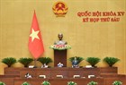 Thông cáo báo chí số 22 Kỳ họp thứ 6, Quốc hội khóa XV