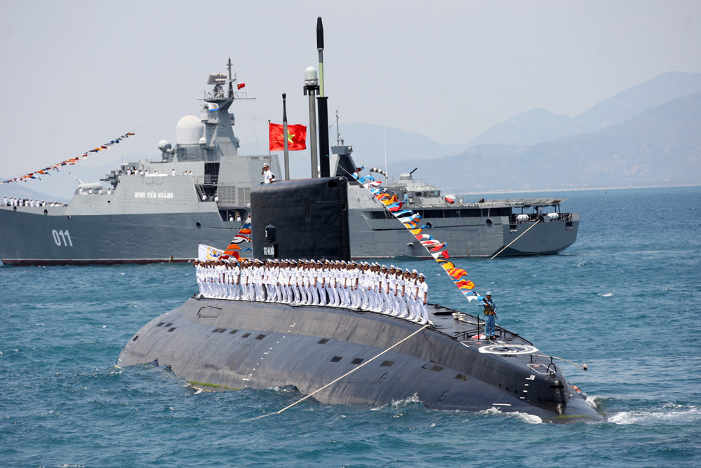 The principle of military vessel inspection in Vietnam as of February 27, 2024