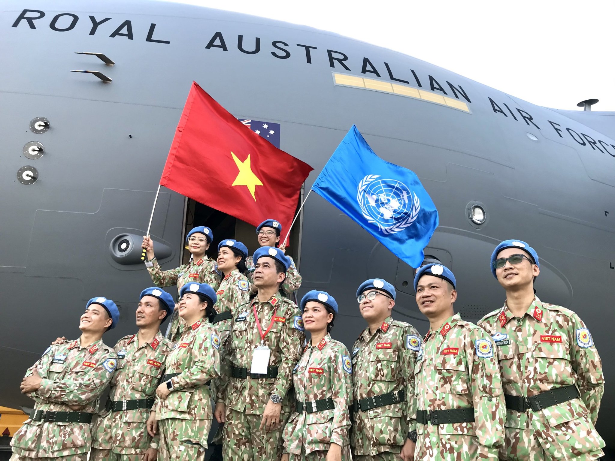 Who are the peacekeeping forces of the United Nations under the law in Vietnam? 