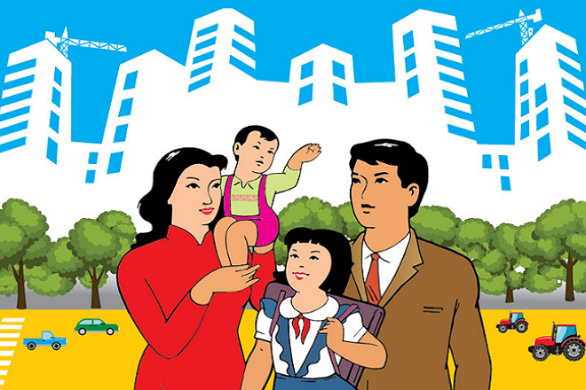 Procedures for awarding the title "Family of Culture" at commune level in Vietnam