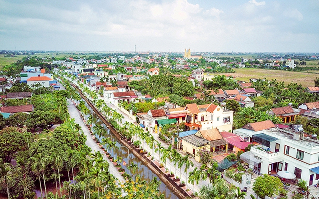 Procedures for awarding the title "Typical communes, wards, or towns" in Vietnam