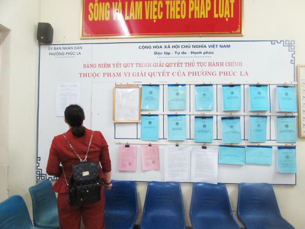 Method and time of disclosure of information in communes, wards and towns in Vietnam