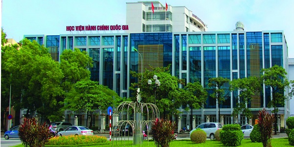 Organizational structure of the National Academy of Public Administration under the Ministry of Home Affairs in Vietnam (Latest) 