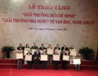 Procedures for consideration for awarding the State Prize in literature and art at the provincial level in Vietnam as of May 20, 2024