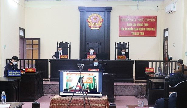 General regulations on devices for organizing online court trials in Vietnam