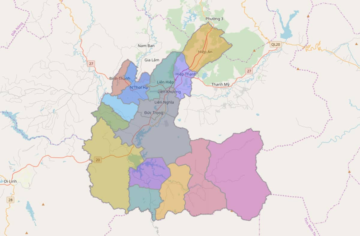 Newest regulations on the components of administrative boundary records in Vietnam