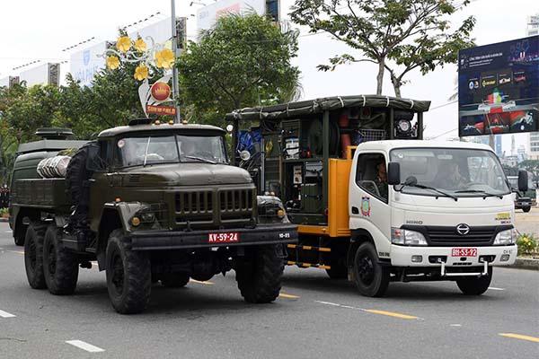 Application for technical safety and environmental protection inspection of road motor vehicles under the Ministry of National Defense of Vietnam from January 1, 2025