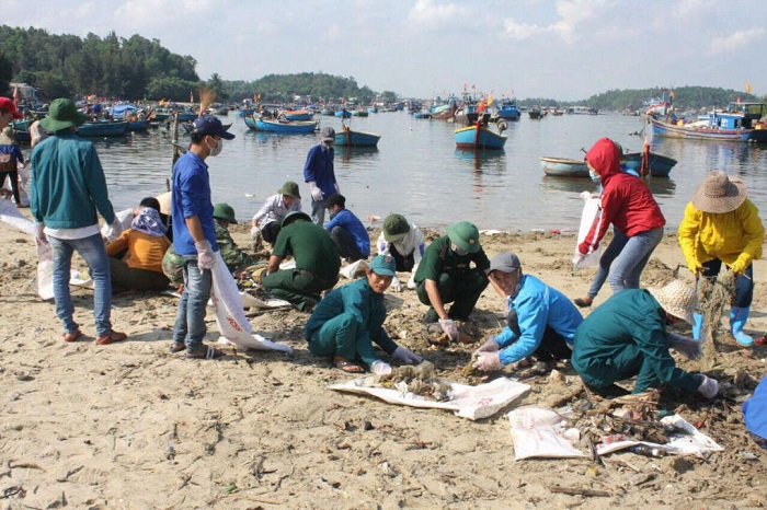 Index set for assessing the results of marine and island environment pollution control activities in Vietnam from February 14, 2025