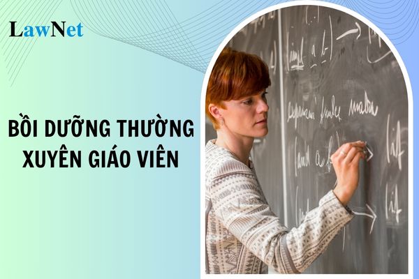 Chương trình bồi dưỡng thường xuyên giáo viên tiểu học có bao nhiêu mô đun?