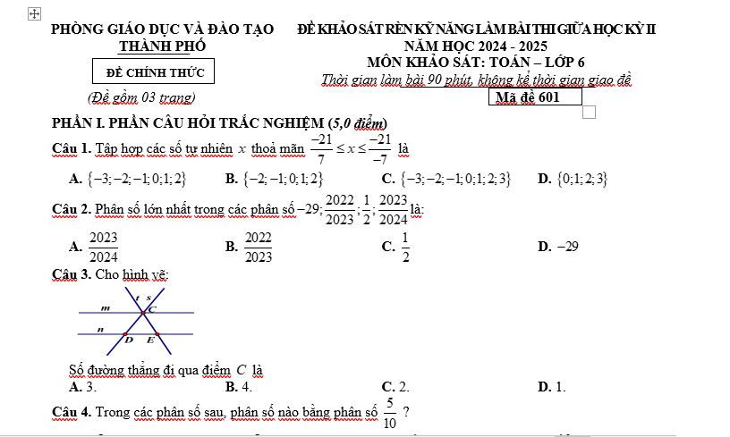 Đề 1