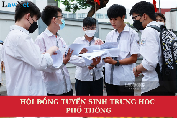 Hội đồng tuyển sinh trung học phổ thông gồm những ai? Quy trình tuyển sinh trung học phổ thông như thế nào?