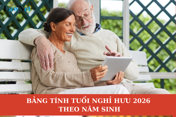 Bảng tính tuổi nghỉ hưu 2026 theo năm sinh mới nhất? Lương hưu có đóng thuế TNCN không?