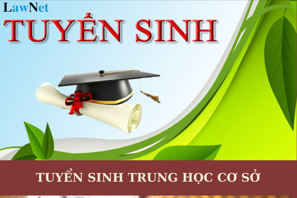 Tuyển sinh trung học cơ sở được thực hiện theo phương thức nào?