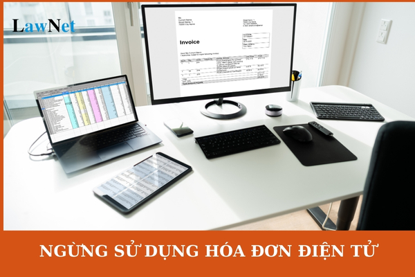 Có phải ngừng sử dụng hóa đơn điện tử khi bị yêu cầu tạm ngừng kinh doanh ngành nghề kinh doanh có điều kiện không?