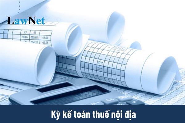 Khi nào bắt đầu kỳ kế toán thuế nội địa năm 2025 và kết thúc vào ngày nào? 