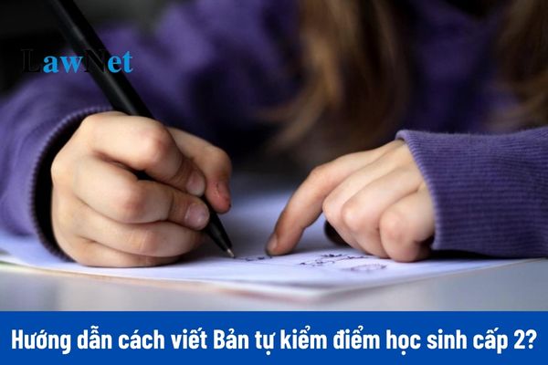 Mẫu bản tự kiểm điểm học sinh cấp 2? 