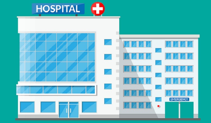 Diện tích tối thiểu của một số phòng chức năng trong bệnh viện quận, huyện là bao nhiêu?
