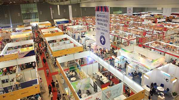 Phạm vi hỗ trợ khi tổ chức hội chợ, triển lãm quốc tế tại Việt Nam đối với sản phẩm xuất khẩu