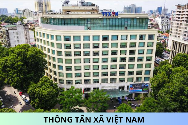 Cơ cấu tổ chức mới của Thông tấn xã Việt Nam từ ngày 01/3/2025?