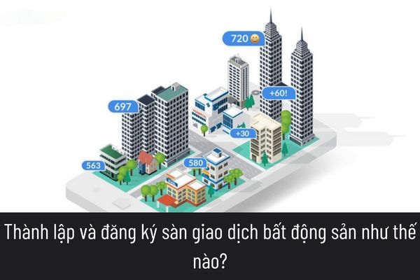 Thành lập và đăng ký sàn giao dịch bất động sản như thế nào?