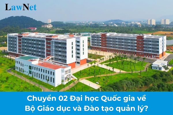 Tinh gọn bộ máy đề xuất chuyển 02 Đại học Quốc gia về Bộ Giáo dục và Đào tạo quản lý theo Kế hoạch 140?