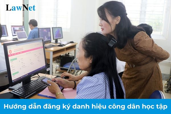 Hướng dẫn đăng ký danh hiệu công dân học tập? Mục tiêu Chương trình “Xây dựng mô hình Công dân học tập giai đoạn 2021 2030” đến năm 2025?