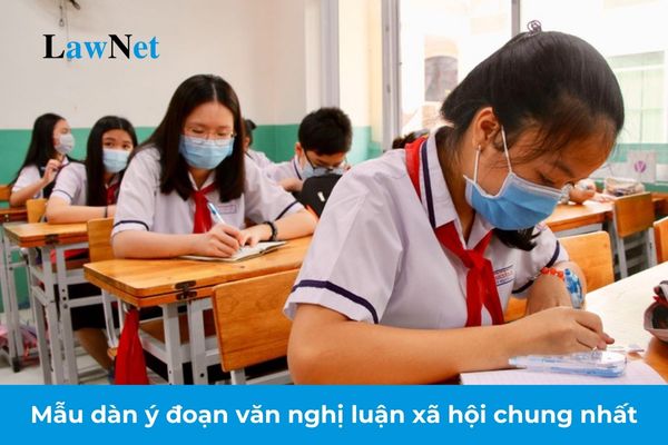 Mẫu dàn ý đoạn văn nghị luận xã hội chung nhất dành cho mọi đề? 