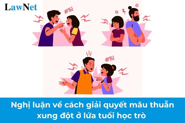 Mẫu bài văn nghị luận về cách giải quyết mâu thuẫn xung đột ở lứa tuổi học trò lớp 9? Học sinh lớp 9 có được đánh nhau trong trường học?