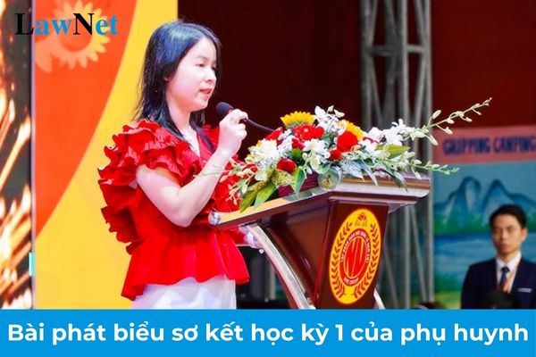 Mẫu bài phát biểu sơ kết học kỳ 1 của phụ huynh năm học 2024 2025? Tổ chức của Ban đại diện cha mẹ học sinh trường như thế nào?