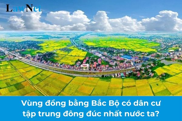 Vì sao vùng đồng bằng Bắc Bộ có dân cư tập trung đông đúc nhất nước ta? Nội dung đánh giá học sinh tiểu học?