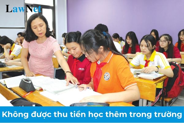 Từ 14/02/2025 không được thu tiền học thêm trong trường của học sinh?