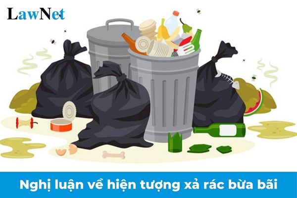 Mẫu nghị luận về hiện tượng xả rác bừa bãi lớp 8? Học sinh lớp 8 được đánh giá bằng nhận xét trong môn học nào?