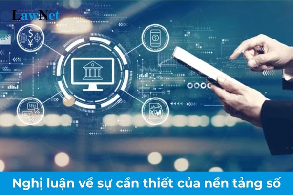 Mẫu bài văn nghị luận về sự cần thiết của nền tảng số trong cuộc sống? Nhiệm vụ trọng tâm của thực hiện chuyển đổi số trong dạy học là gì?