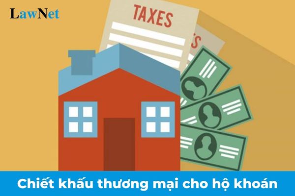 Cách tính thuế với khoản chiết khấu thương mại cho hộ khoán?