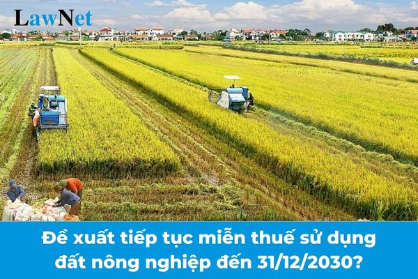 Proposal to Continue Exemption of Agricultural Land Use Tax Until December 31, 2030?