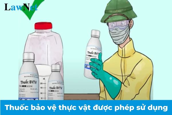 Which plant protection chemicals are permitted for use in Vietnam from January 30, 2025? What is the VAT rate for plant protection chemicals? 