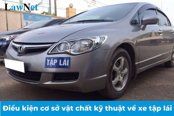 Điều kiện cơ sở vật chất kỹ thuật về xe tập lái của cơ sở đào tạo lái xe từ 01/01/2025? Dịch vụ đào tạo lái xe có chịu thuế GTGT?