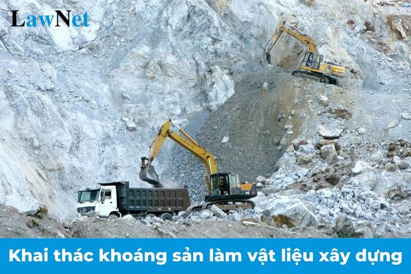 Có được miễn phí bảo vệ môi trường đối với đơn vị khai thác khoáng sản làm vật liệu xây dựng?