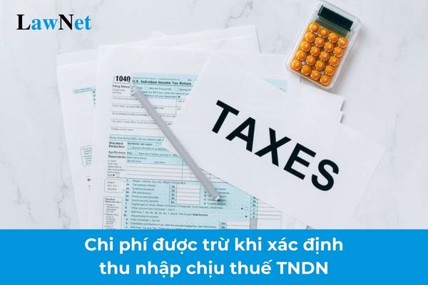 Tiền phạt chậm nộp thuế có tính vào chi phí được trừ khi xác định thu nhập chịu thuế TNDN không?