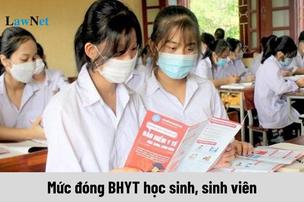 Mức đóng BHYT học sinh, sinh viên mới nhất như thế nào?