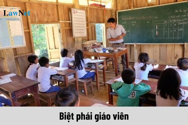 Thủ tục biệt phái giáo viên là viên chức thực hiện như thế nào?