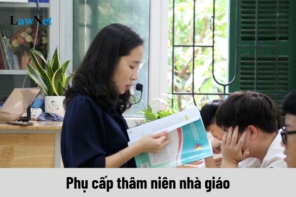 Thời gian không tính hưởng phụ cấp thâm niên nhà giáo là thời gian nào?