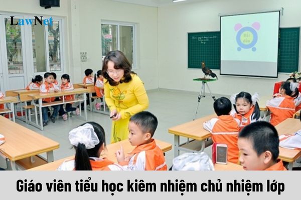 Giáo viên tiểu học kiêm nhiệm chủ nhiệm lớp thì có giảm định mức tiết dạy hay không?