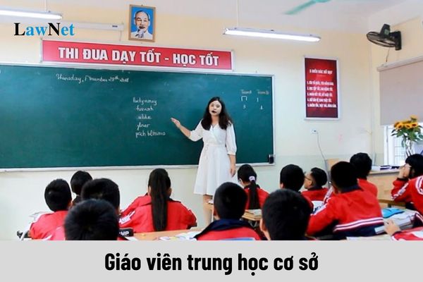 Giáo viên trung học cơ sở có thời gian làm việc trong năm học như thế nào?