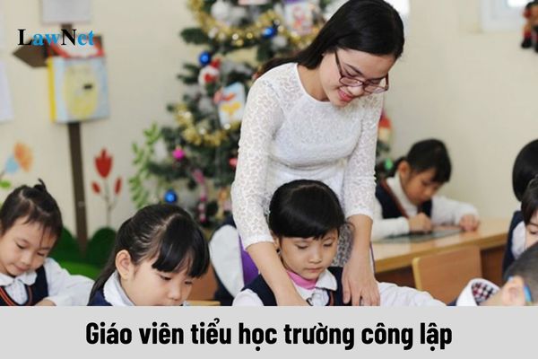 Giáo viên tiểu học trường công lập có thời gian làm việc trong năm ra sao?