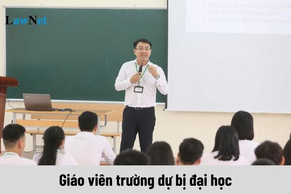 Thời gian làm việc của giáo viên trường dự bị đại học làm việc trong năm học ra sao?