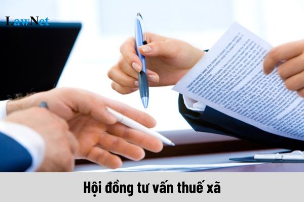 Gửi kết quả tư vấn thuế của hội đồng tư vấn thuế xã cho ai?