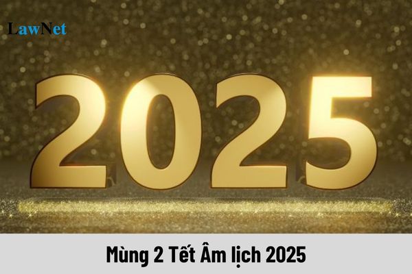 What is the Gregorian date for the second day of the 2025 Lunar New Year? Which tax deadline falls on the second day of the 2025 Lunar New Year?