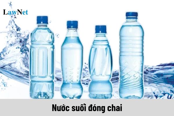 Nước suối đóng chai có chịu thuế GTGT không?